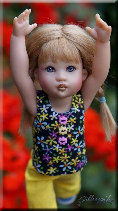 Fits Riley Kish Riley Ginny dolls Jr Miss kit Doll Dress Pattern 7-1/2" # 4568 